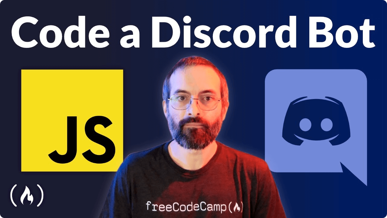 cover image for the Build a Discord Bot course